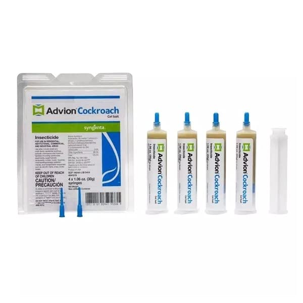 Advion Cockroach Gel Bait 1 Clam Shell (4 Tubes)
