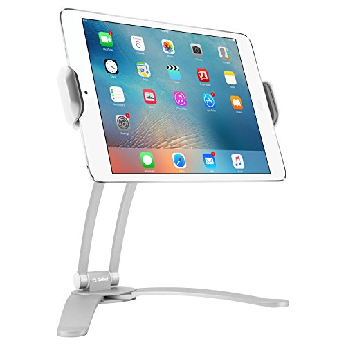 Cellet Kitchen Tablet Mount Stand 2-in-1 Kitchen Wall/Tabletop Desktop Mount Recipe Holder Stand for 7 to 13 Inch Tablet fits 2017 iPad Pro 12.9/9.7/Air/Mini, Surface Pro