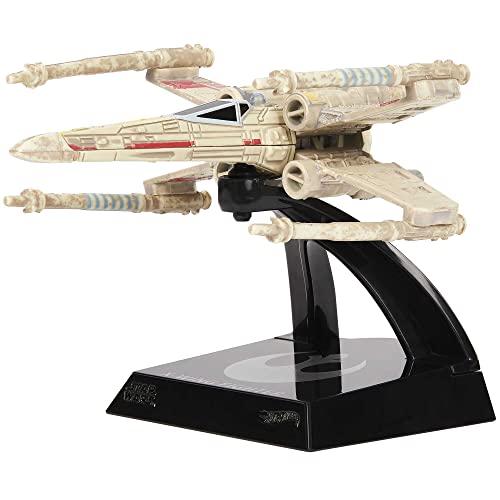 Hot Wheels Star Wars Starships Select, Premium Replica of Classic & Modern Starships, Moveable Parts, Stand, Gift for Adult Collectors