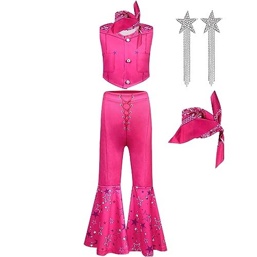 KVVFTT Girls Halloween Costumes Toddler Movie Doll Costume Set Role Play Party Kids Dress Up