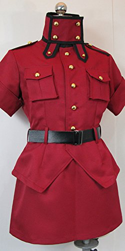 Onecos Hellsing Seras Victoria Red Cosplay Costume