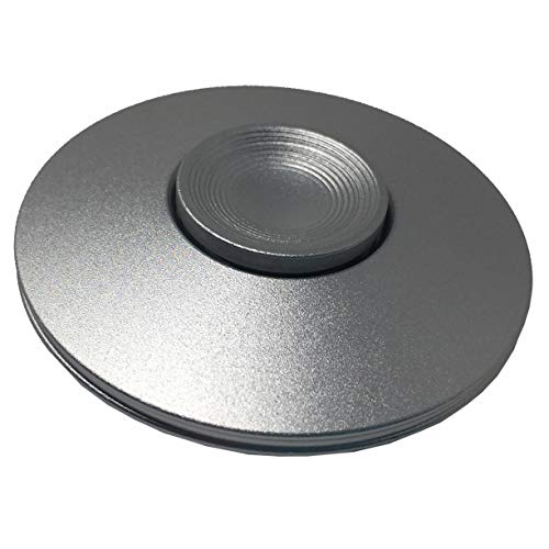 FXCOOLCT Mini Size UFO Flying Saucer Fidget Spinner Figit Hand Best Stress Reducer Relieves Silver Color Model NO. C011