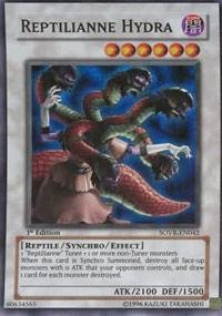 Yu-Gi-Oh! - Reptilianne Hydra (SOVR-EN042) - Stardust Overdrive - Unlimited Edition - Super Rare