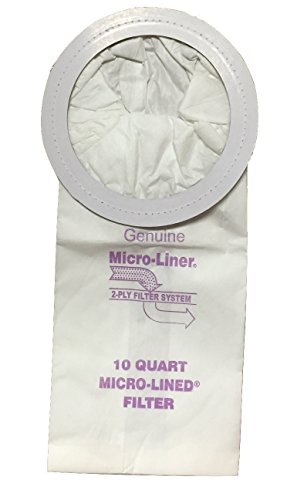 DVC Replacement Vacuum Bags | For Pro-team 10 Qt. Backpack Vacuums - Super CoachVac, Coach, MegaVac and More | Replaces Original ProTeam bag #100331 | 10 Pack