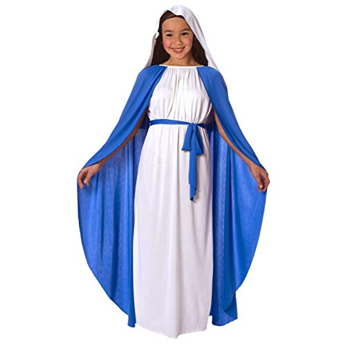 Morph Virgin Mary Costume for Kids, Virgin Mary Costume for Girls, Virgin Mary Kids Costume, Mary Kids Costume, Girls Virgin Mary Costume, Saint Mary Costume for Girls, Biblical Costumes for Girls L