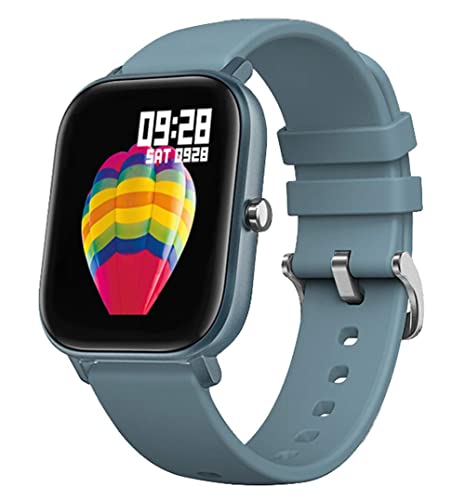 Yihou Fitness Tracker Heart Rate Pedometer Step Counter Calorie Activity Tracker Big Fitness Tracker for Women Men Smart Watch for Android Phones Compatible iPhone Black Blue Pink Gold