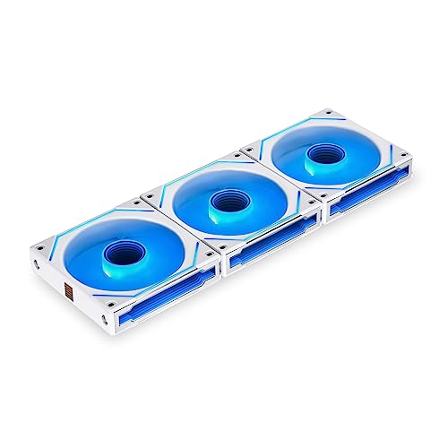 Lian Li UNI FAN SL-INFINITY 120 RGB Triple Pack White with controller - UF-SLIN120-3W