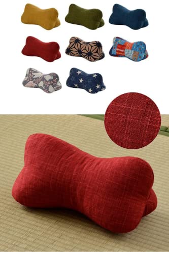 BJDesign NeckBone Chiropractic Pillow, Made in Japan, Cervical Neck Pain Relief with Comfort Adjustment (Use at Home Bed, Office, Travel, Camping)