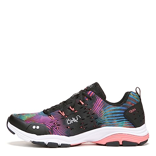 Ryka Women's Vivid RZX Cross Training Sneaker Black Tie Dye
