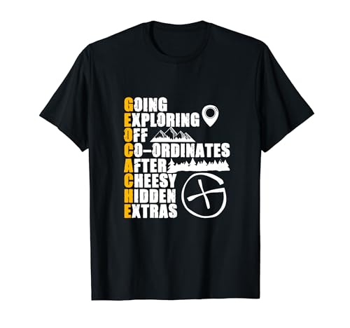 Geocache Definition Treasure Geocaching Geocacher T-Shirt