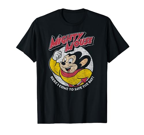Mighty Mouse - MM Save The Day T-Shirt