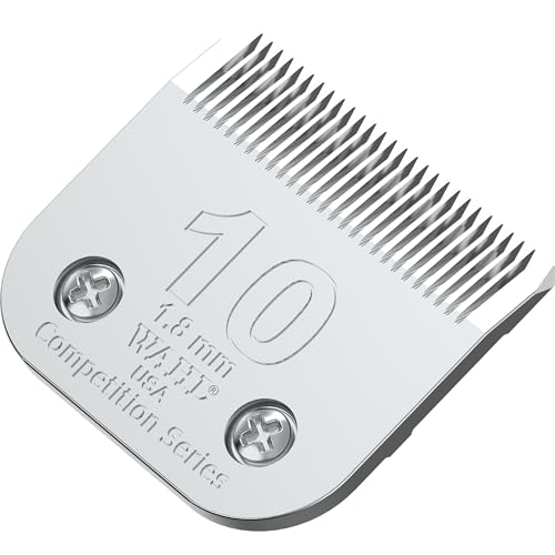 Wahl Professional Animal Competition Series Detachable Blade - 1/16-Inch Cut Length, 10 Medium (2358-100)