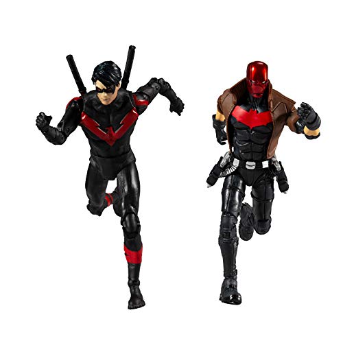 McFarlane Toys DC Multiverse Red Hood and Nightwing 7' Action Figure Multipack