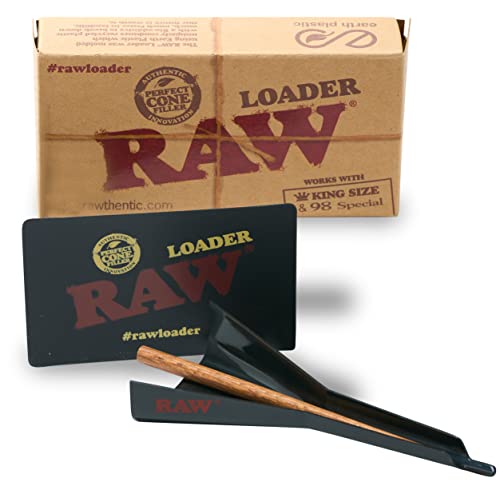 RAW Cone Loader for King Size and 98 Special Pre Rolled Cones - Easily Fill and Pack your RAW Prerolls No Expertise Required