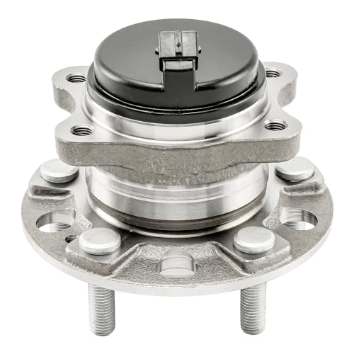 PHILTOP 512553 Rear Wheel Hub Bearing Assembly for Cadenza 2017-2020, Optima 2016-2020, Sonata 2015-2019, S-p-o-r-t-a-g-e 2017-2021, Tucson 2016-2021, V-e-l-o-s-t-er N 2020-2022 5 Lugs W/ABS 1 PCS