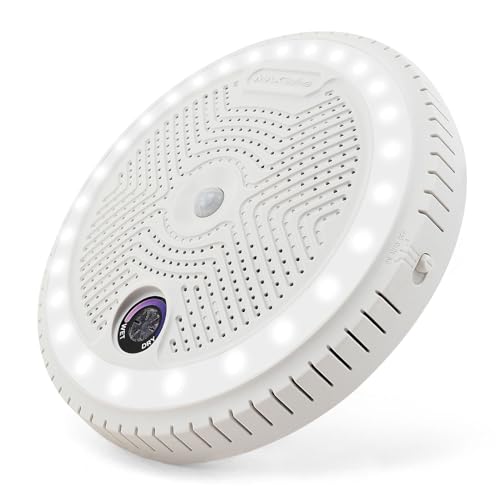 MAXSafes 2-in-1 Rechargeable Dehumidifier with Motion Sensor LED Light, Perfect For Gun Safe, Gun Cabinet and other enclosed areas, ETL Approved (White)