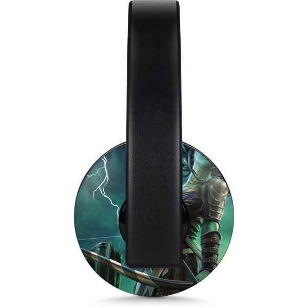 Skinit Decal Audio Skin Compatible with Playstation 4 Gold Wireless Headset - Originally Designed Medusa Design