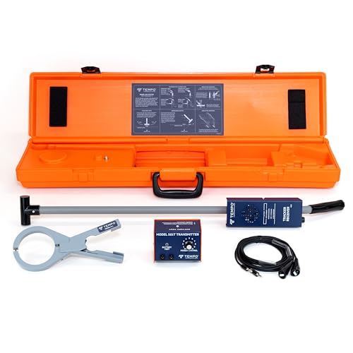 TEMPO Communications 501 Tracker II Underground Wire Locator & Cable Tracer | Buried Wire Tracer, Underground Cable Locator | Circuit and Cable Tester | Locate Cables 7 Ft Deep (Professional Grade)