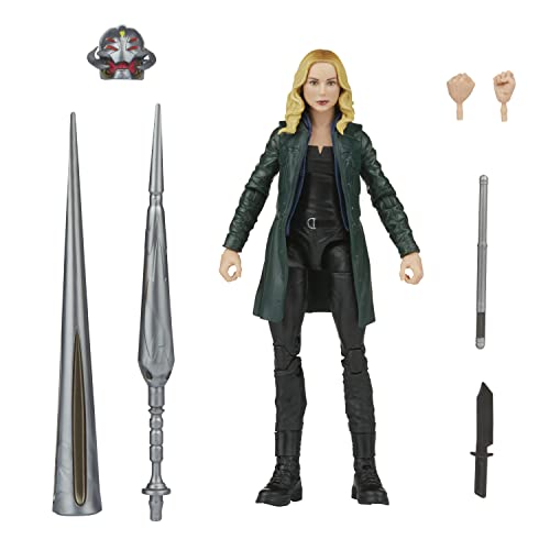 Marvel Legends Series Sharon Carter 6-Inch Action Figure, Disney+ Series, MCU, Includes 4 Accessories & 2 Build-A-Figure Parts