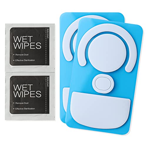 JOMKIZ Replacement Mouse Skates Feet for Logitech G PRO X Superlight Mouse Glide/Skates Feet Replacement PTFE White Professional Mouse Glider Pads Kit(2 Pieces)