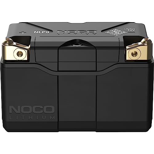 NOCO Lithium NLP9, Group 9, 400A LiFePO4 Motorcycle Battery, 12V 3Ah ATV, UTV, Jet Ski, 4 Wheeler, Quad, Riding Lawn Mower, Tractor, Scooter, PWC, Seadoo, Polaris and Generator Battery
