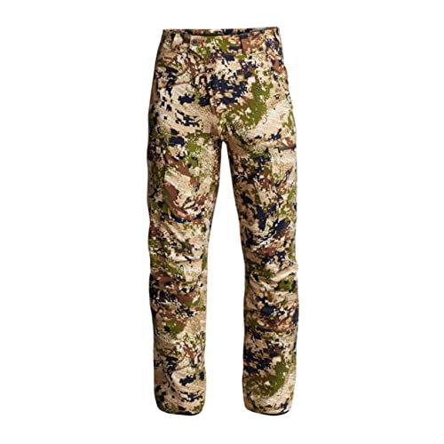Sitka Men's Ascent Softshell Articulated Hunting Pant, Optifade Subalpine, 36T