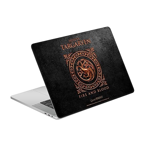 Head Case Designs Officially Licensed HBO Game of Thrones House Targaryen Sigils and Graphics Vinyl Sticker Skin Decal Cover Compatible with MacBook Pro 15.4' A1707/A1990