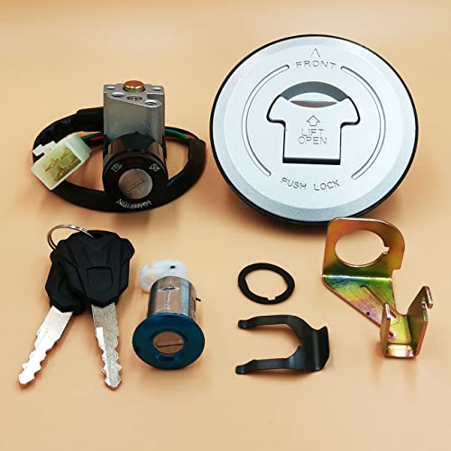 Ignition Switch Gas Cap Keys Set for Honda Grom 125 AC MSX125 GROM125 2AC for Honda Motrac M2 M3 2014 2015