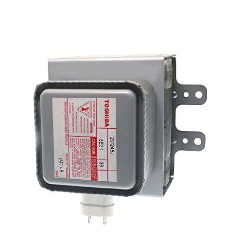 New 2M248J Microwave Oven Magnetron Wind-Cooling 1000W for Toshiba Microwave Replacement Parts 2m240j（L）2m303j（L）OM75P (10) OM75P-21-ESGN 2M253J Wpw10693025 Repair Accessories