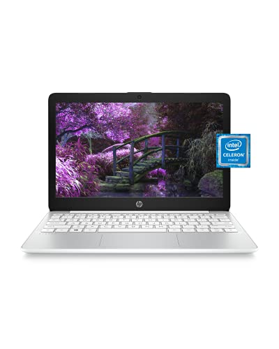 HP Stream Laptop, Intel Celeron N4020, 4 GB RAM, 64 GB Storage, 11.6” HD Anti-Glare Display, Windows 11, Long Battery Life, Thin & Portable, Microsoft 365 (11-ak0040nr, 2021 Diamond White) (Renewed)
