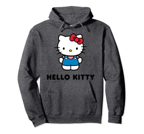 Hello Kitty Character Front and Back Pullover Hoodie