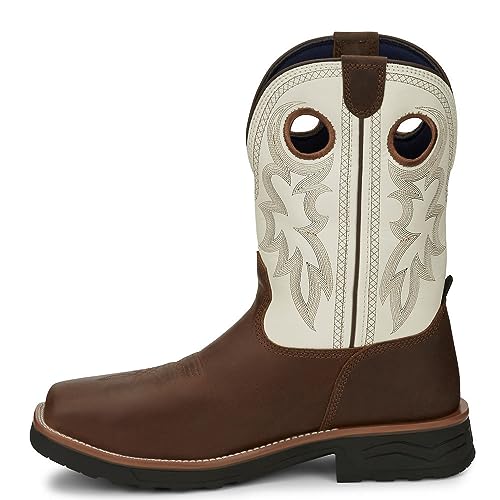 Tony Lama Mens Bark Fireball 11in Comp Toe WP Work Boot TW3302 Fireball 9.5 D