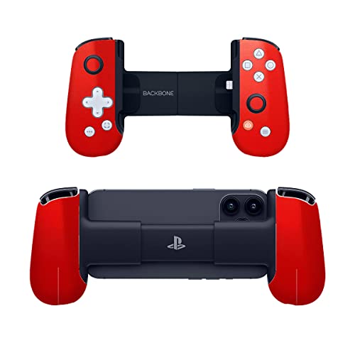 SopiGuard Sticker Skin for Backbone One Controller Full Body Wrap (Gloss Dragon Fire Red)