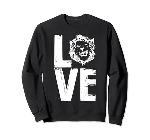 Zoology Student Lioness Cub Safari Mane Roar Mane Paw Lion Sweatshirt