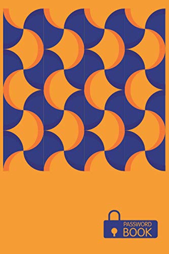 Password book: Log book password keeper with alphabetical tabs | Book organizer | Small journal and notebook for website addresses, logins and passwords