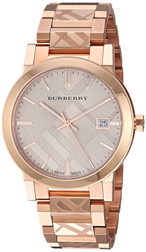 Burberry Rose Gold-Tone Dial Stainless Steel Quartz Ladies Watch BU9039