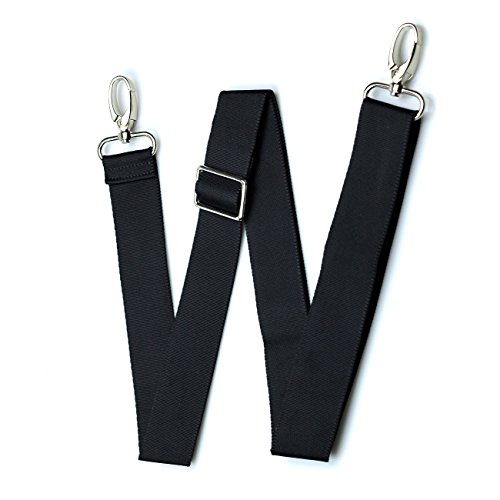 Hibate Black 58' Shoulder Bag Strap Replacement for Crossbody Duffle Messenger Bags Straps