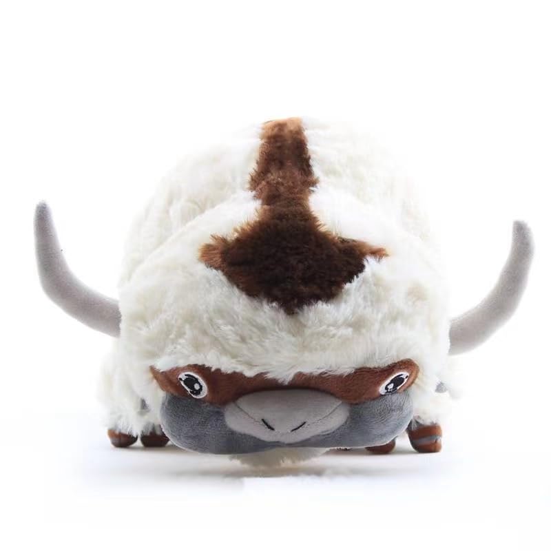 WENKA 2023 New Plush 19.6” Appa Stuffed Animal, Nickelodeon Avatar The Last Airbender Plush Toy, White