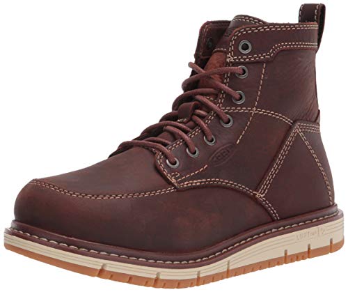 KEEN Utility womens San Jose 6â€ Alloy Toe Wedge Work Construction Boot, Gingerbread/Gum, 8.5 US