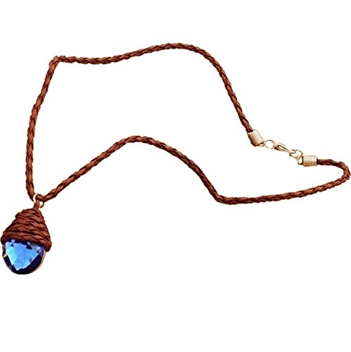 H2O Official Just Add Water Mako Mermaid Blue Crystal Pendant Season 3 Merchandise
