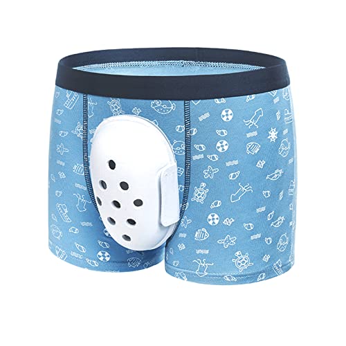 Ibluelover Circumcision Underwear for Kids After Circumcision Foreskin Cut Boxer Briefs Cartoon Protective Cover Underpant