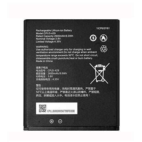 WUHAO Battery CPLD-429 for Boost Mobile CoolPad Surf Hotspot 4G LTE Replacement Battery