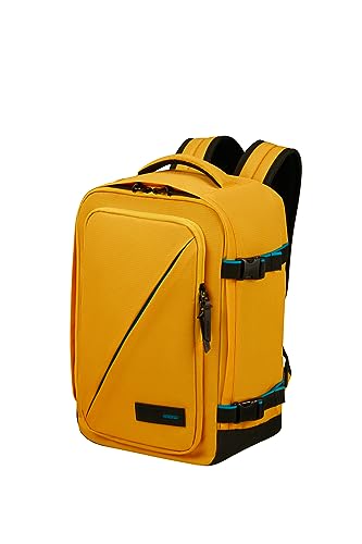 AMERICAN TOURISTER Carry-on Luggage, Yellow (Yellow)