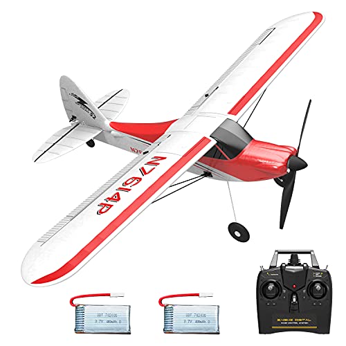 VOLANTEXRC Sport Cub 500 Ready to Fly Remote Control Airplane with Gyro Self Stabilization, 3 Level Control Assistance, and Lightweight Design