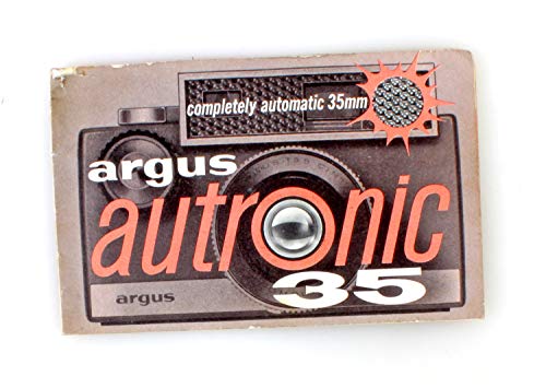 Argus AUTRONIC 35 MANUAL//Vintage Camera MANUAL