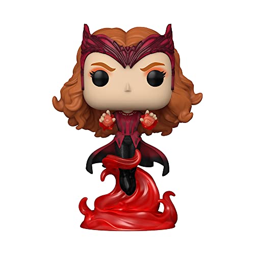 Funko In Stock: Pop! Marvel: Doctor Strange in the Multiverse of Madness - Scarlet Witch Floating (Special Edition Exclusive), Multicolor