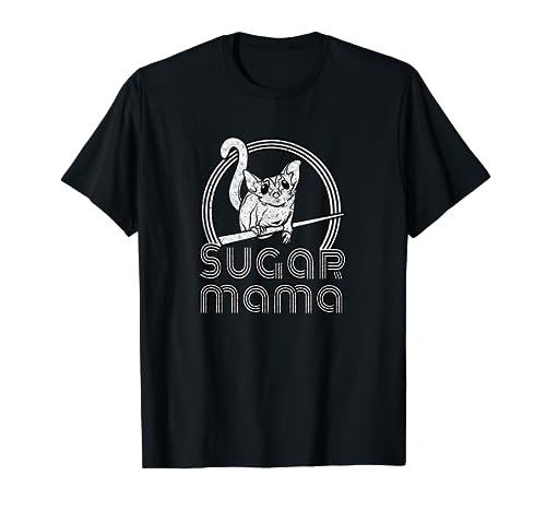 Sugar Mama Funny Sugar Glider T-Shirt for Sugar Glider Moms