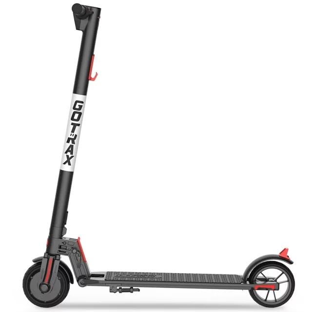Gotrax Teens Electric Scooter,Max 15.5MPH/12MPH 7 Miles Range 6'/ 6.5' Solid Wheel with Cruise Mode Foldable Electric Kick Scooter for Teenage Ages 8+