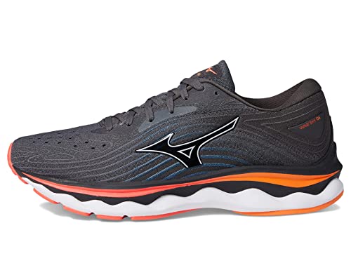 Mizuno Men's Wave Sky 6 Running Shoe, Iron Gate/Nimbus Cloud, 11