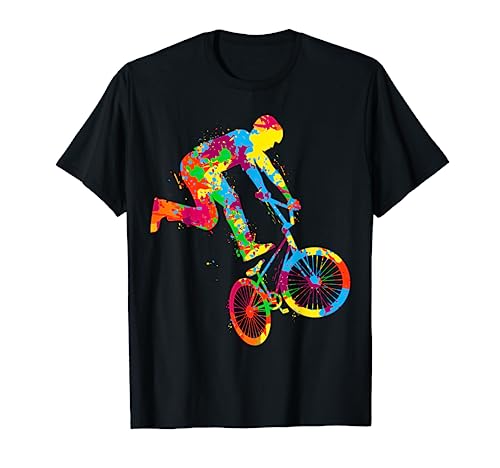 BMX Bike Stunt Rider Boys Children T-Shirt